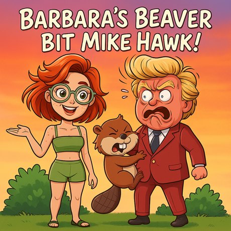 Cover of Barbara’s Beaver Bit Mike Hawk